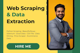 scrape product prices and extract data from any website