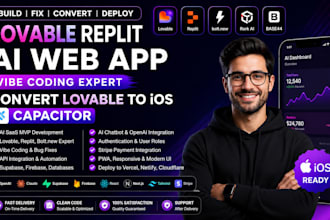 build fix lovable replit ai web app vibe coding convert lovable to ios capacitor