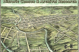 conduct historical census and property research