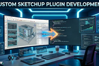 create custom sketchup automation tools and ruby plugins