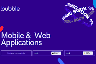 develop mobile apps with flutterflow and bubble mobile app