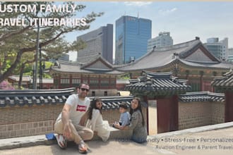 create a travel itinerary for families with toddlers