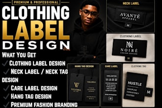 design clothing label neck label hang tag care label clothing tag design neck