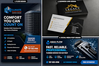 create professional branding kits for contractors