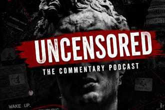 design cinematic podcast and album cover artwork
