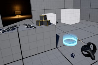 develop oculus meta quest VR game in unity for quest 2 and quest 3 pro