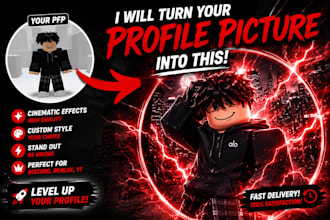 create roblox gfx profile pictures