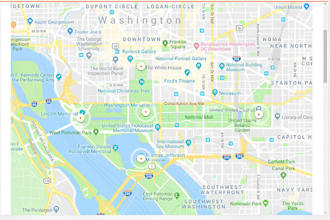 design custom map vector map design map illustration isometric map or google map