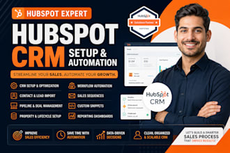 setup and automate your hubspot sales CRM for peak efficiency