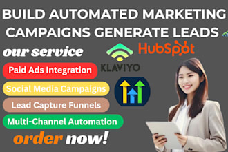 build automated marketing campaigns generate leads plumbers cleaner agent