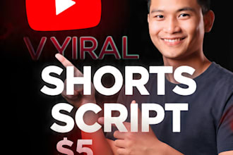 write viral youtube shorts scripts in 24 hours