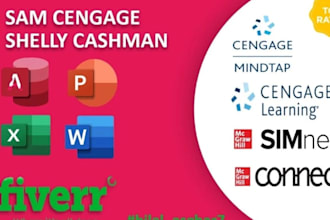 do your sam cengage, capstone, simnet projects in ms access, word, pptsa
