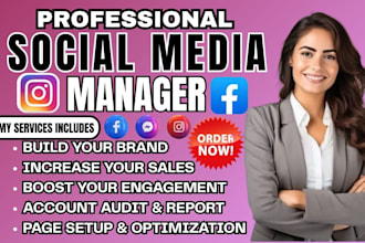 be your social media marketing manager instagram content creator tiktok manager