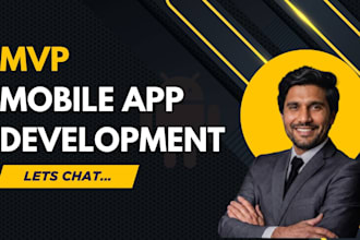 build your flutter mvp app , flutter mobile app, flutter ai mobile app fast