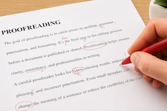 proofread and edit even your smallest task quickly