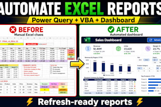 automate your excel report with power query and vba