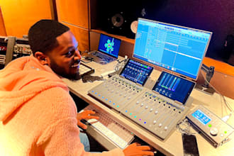 produce a custom afrobeats or afro fusion song