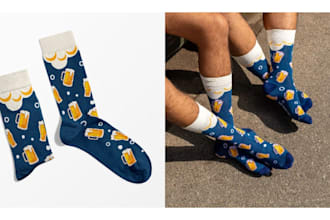 design socks for kids, adults, and brands