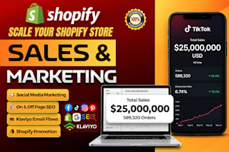 setup facebook and instagram ads, tik tok shop for shopify store to boost sales