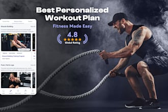 create a personalized gym training program tailored to your fitness goal
