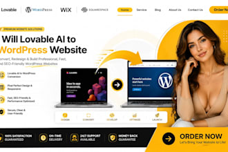 lovable ai personal trainer fitness coach pet care service lovable to wordpress