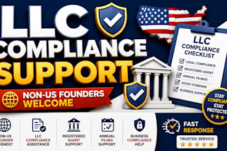 assist non us founders with llc compliance support