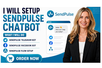 setup sendpulse chatbot telegram bot facebook messenger automation chatbot