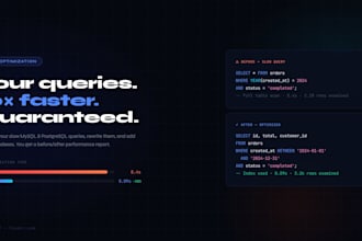 optimize your slow mysql or postgresql queries and database performance