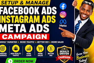 setup facebook ads instagram ads meta ads campaign professionally