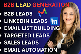 provide targeted b2b business leads, prospect lists, and lead scraping