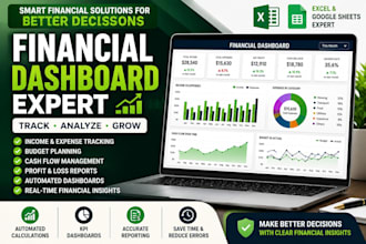 create financial dashboard expense tracker google excel budget spreadsheet