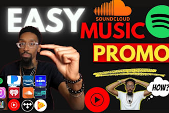 promote your spotify and soundcloud music organically