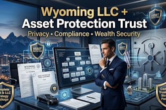 do llc, asset protection trust structure package for maximum creditor protection