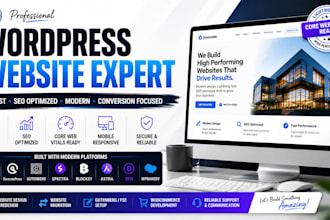 setup wordpress website using kadence blocks, gutenberg, spectra and blocksy