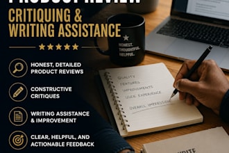 review and assist with product development