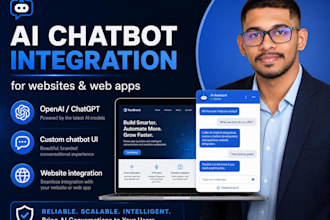 integrate an ai chatbot or assistant into your website