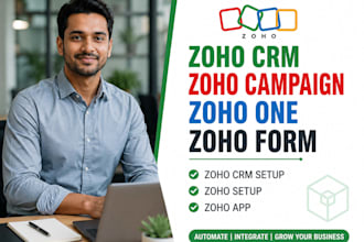 zoho CRM zoho campaign zoho one zoho form zoho CRM setup zoho setup zoho app