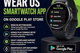 publish your wear os smartwatch app on google play store