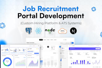 build a job portal with an ats candidate tracking system