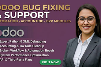 fix odoo crm erp workflow automation bugs and accounting modules system issues
