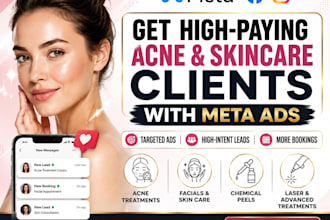 run social media ads for beauty salon skin treatment skincare marketing med spa