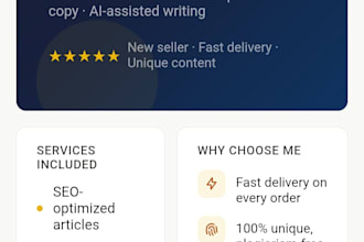 write ai assisted blog posts and website content