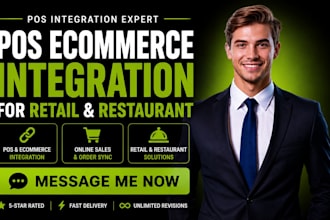 pos ecommerce integration, restaurant pos, retail pos setup expert