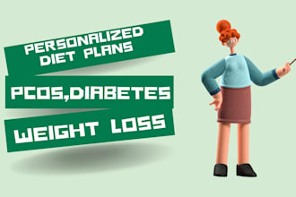 create a personalized diet plan for weight loss and disease management