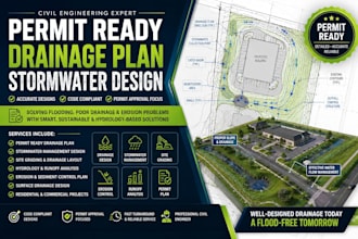 do permit ready drainage plan stormwater design and site grading