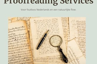 proofread and correct your dutch text