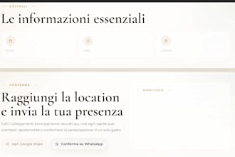 design a premium interactive digital invitation