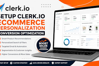 setup clerk io ecommerce personalization clerk io conversion optimization