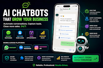 create ai chatbots for whatsapp facebook and instagram