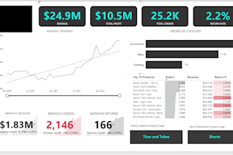 transform your data and create professional power bi dashboards
